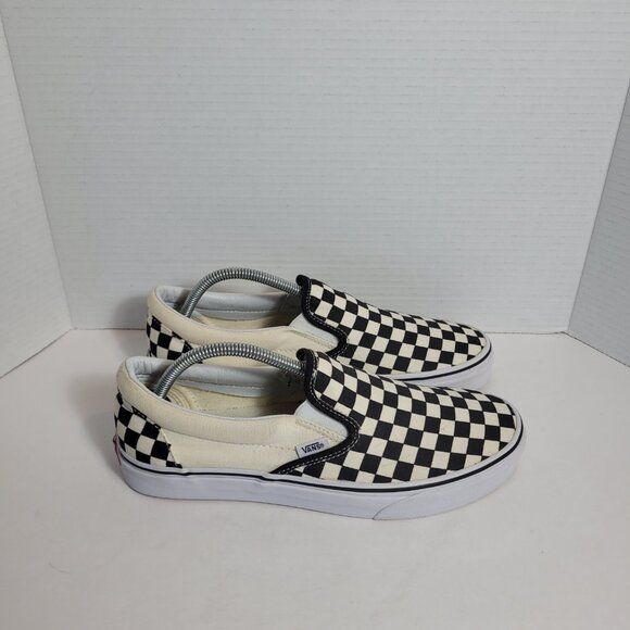 Vans Checkerboard Slip On Skate Sneakers Shoes Men's Size 10 - Picture 2 of 10